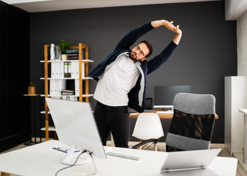 Gesunder Arbeitsplatz Büro Home-Office Gesundheit Rückenschmerzen Arbeitsplatz