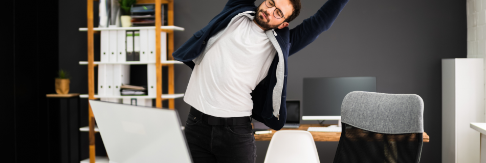 Gesunder Arbeitsplatz Büro Home-Office Gesundheit