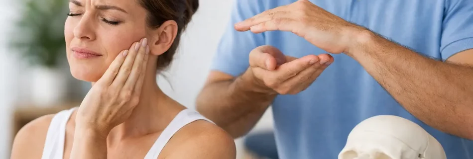 Kieferschmerzen: Physiotherapie Übungen richtig