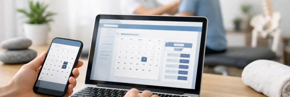 Online Termin Physiotherapie buchen leicht gemacht