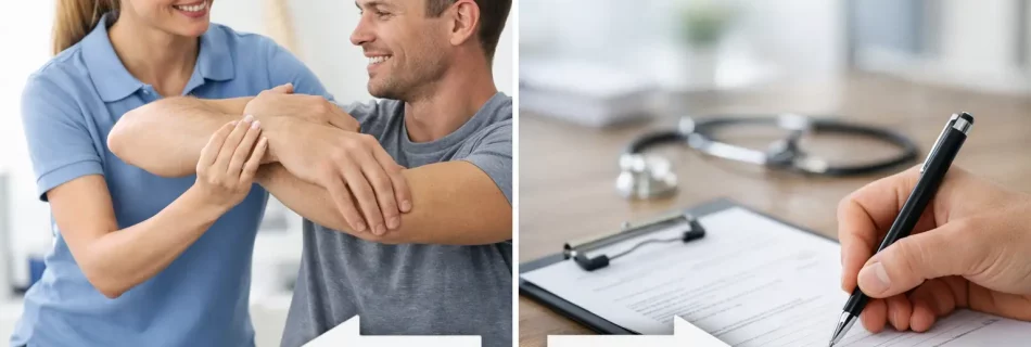Physio direkt oder Rezept - was passt wann?