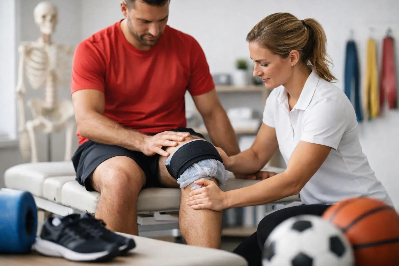 Physiotherapie bei Sportverletzung: Was hilft?