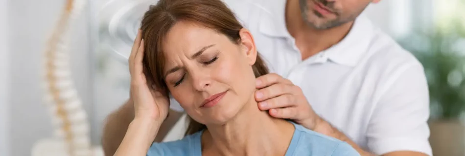 Schwindel durch Halswirbelsäule - Physiotherapie hilft
