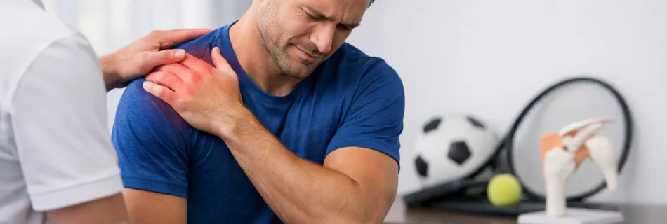 Überlastung der Schulter durch Sport behandeln