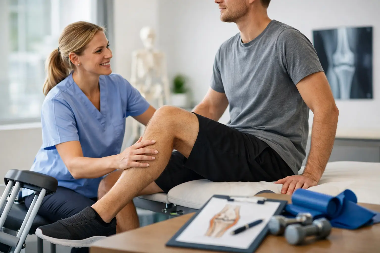 Vorbereitung auf OP: Physiotherapie mit Plan