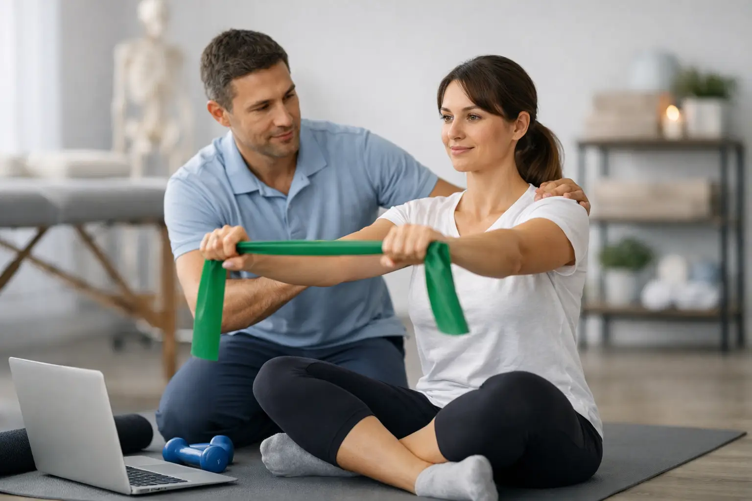 Warum Eigenübungen bei Physiotherapie wichtig sind