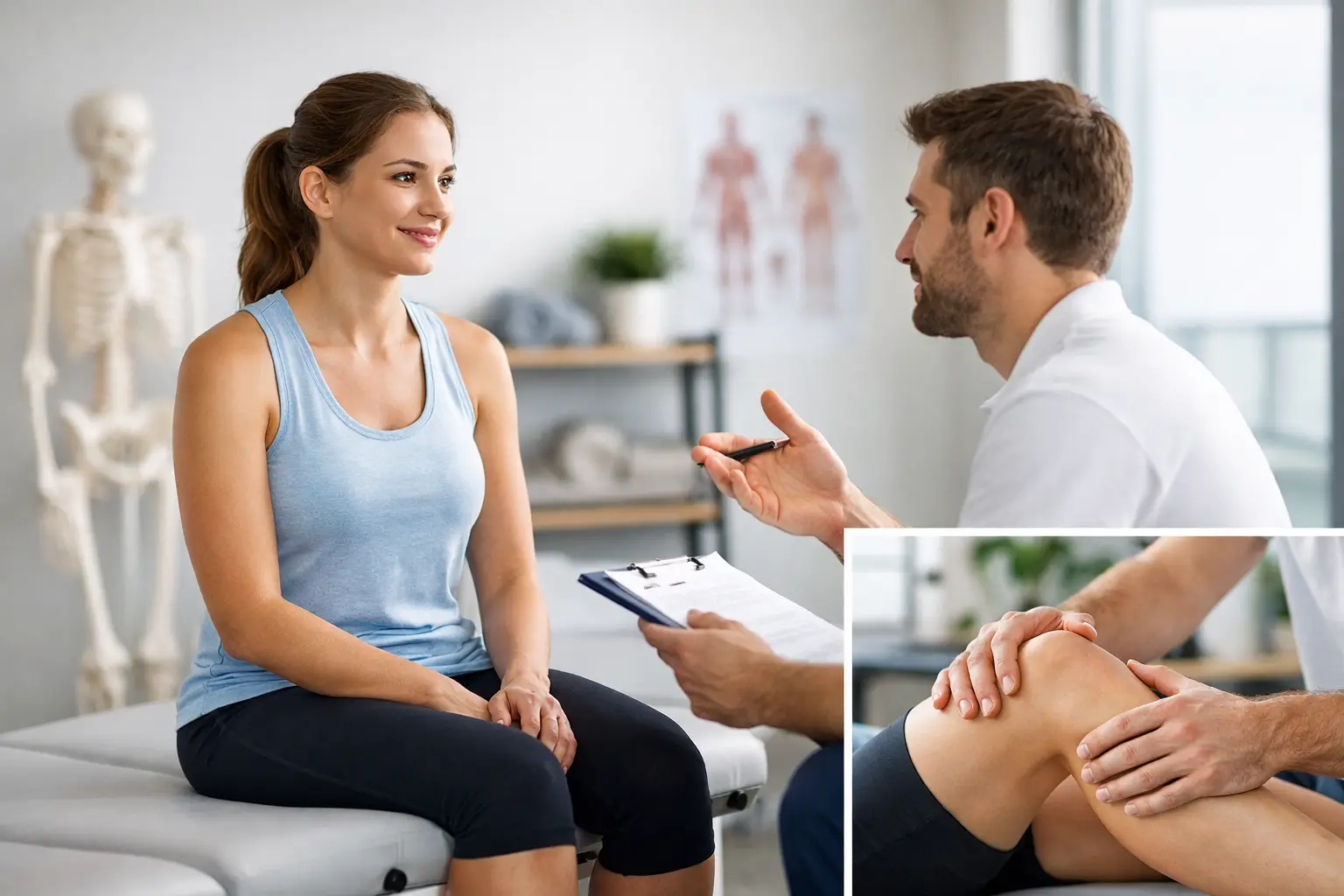 Ablauf einer Physiotherapie-Erstbehandlung