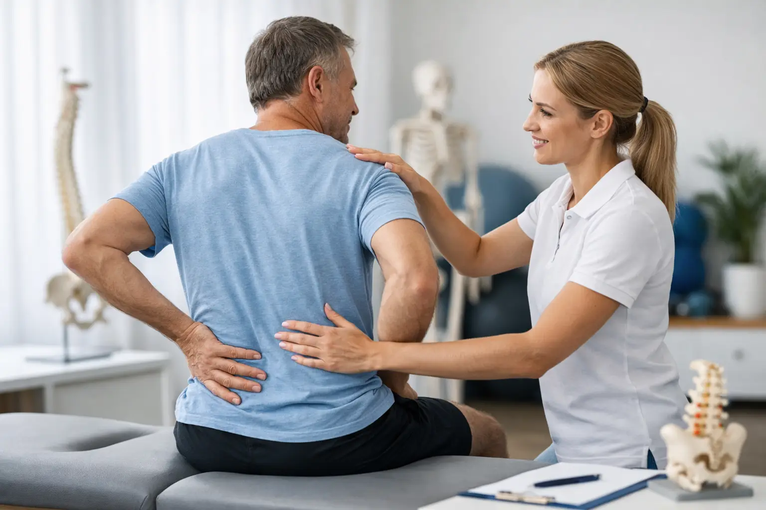 Beste Physiotherapie bei Rückenschmerz finden