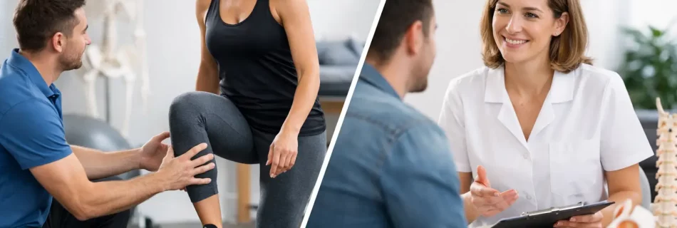 Bewegungscheck oder Erstgespräch Physiotherapie?