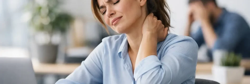 Nackenprobleme durch Stress verbessern - so geht's
