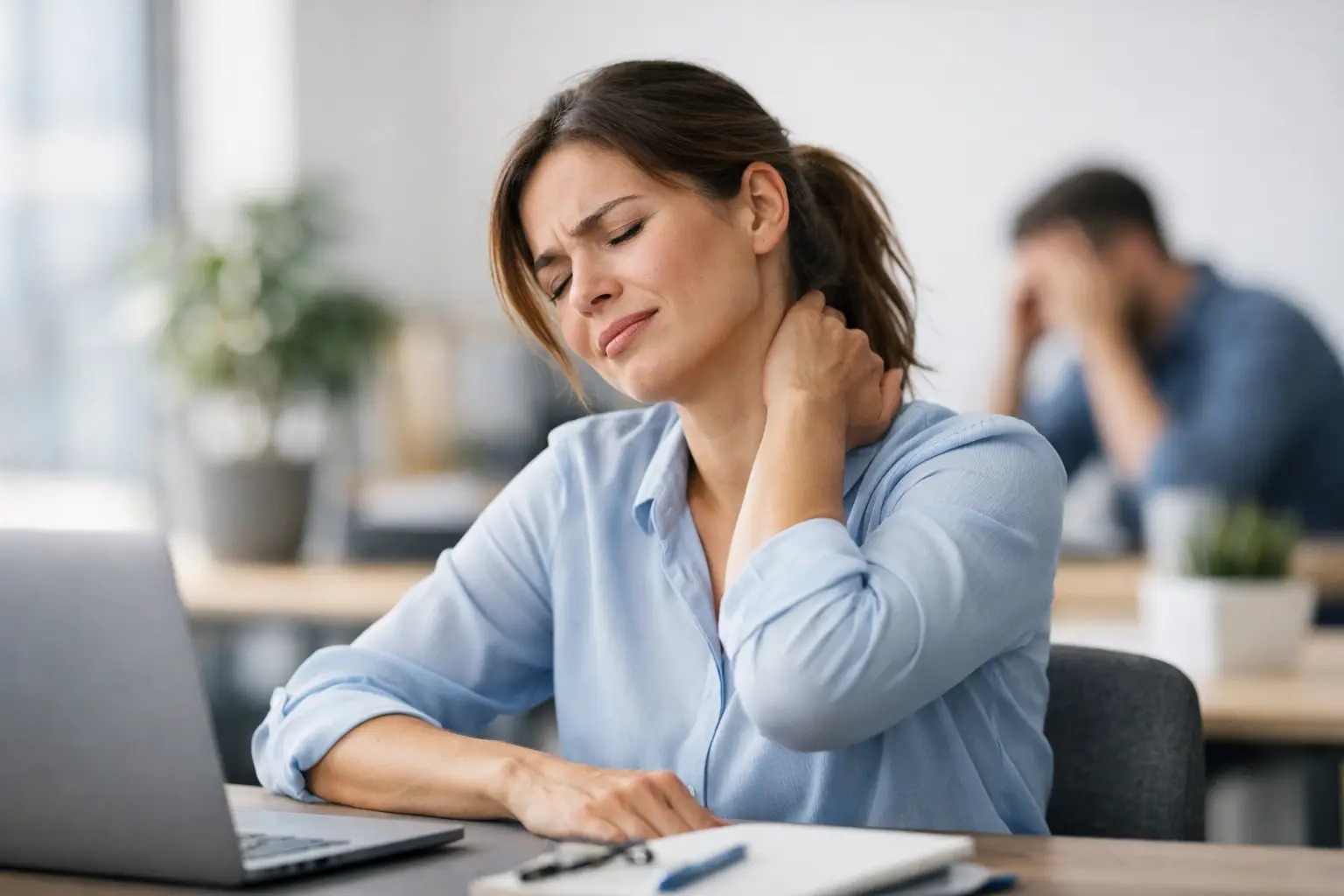 Nackenprobleme durch Stress verbessern – so geht’s