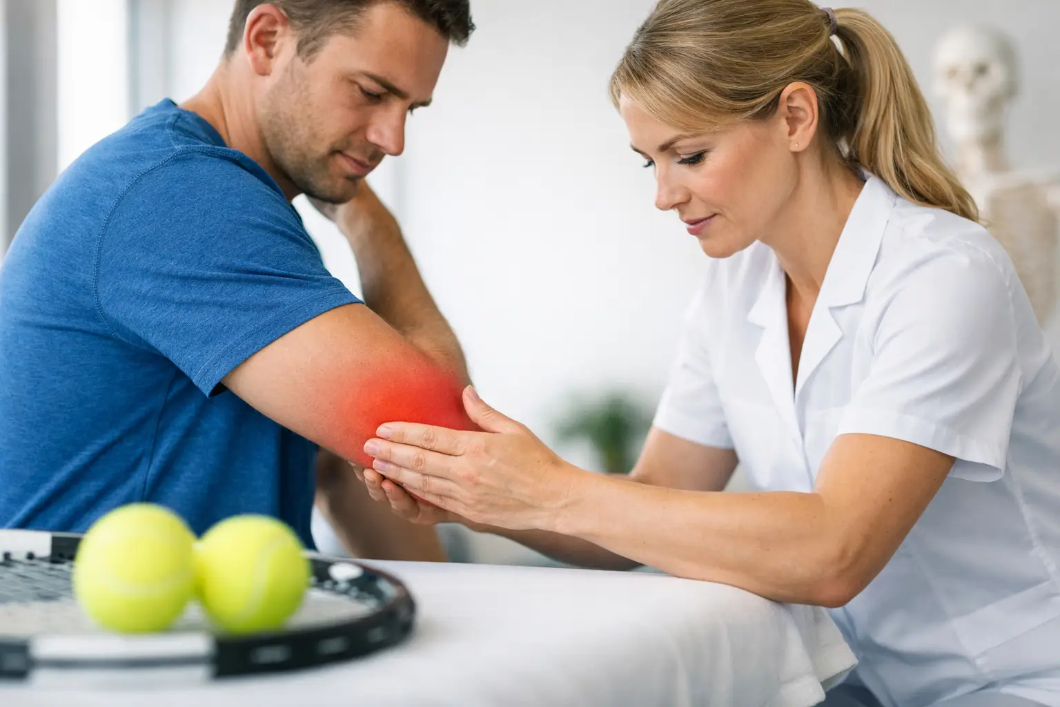 Leitfaden zur Physiotherapie bei Tennisellenbogen