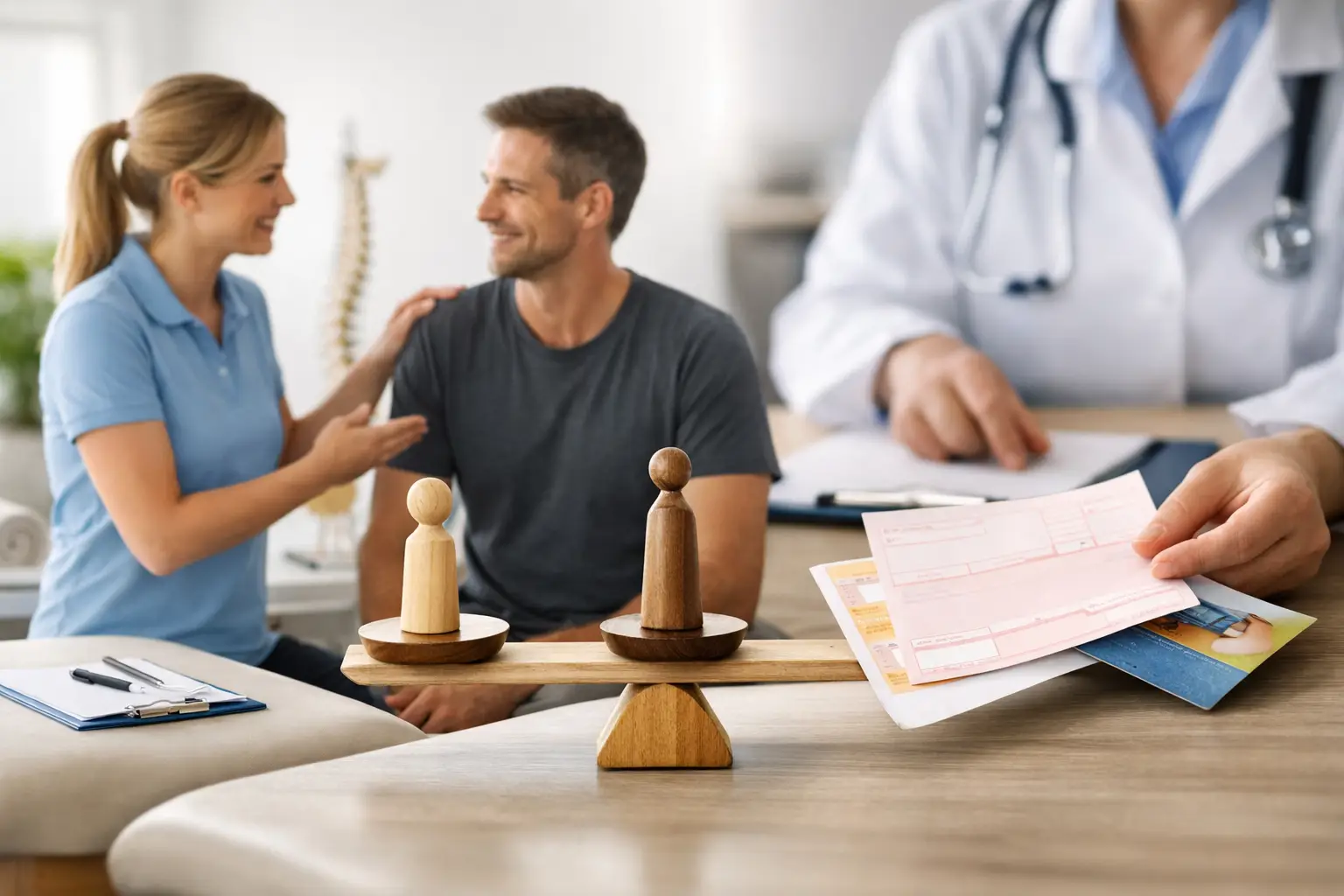 Physio Direkt versus Kassenrezept richtig wählen