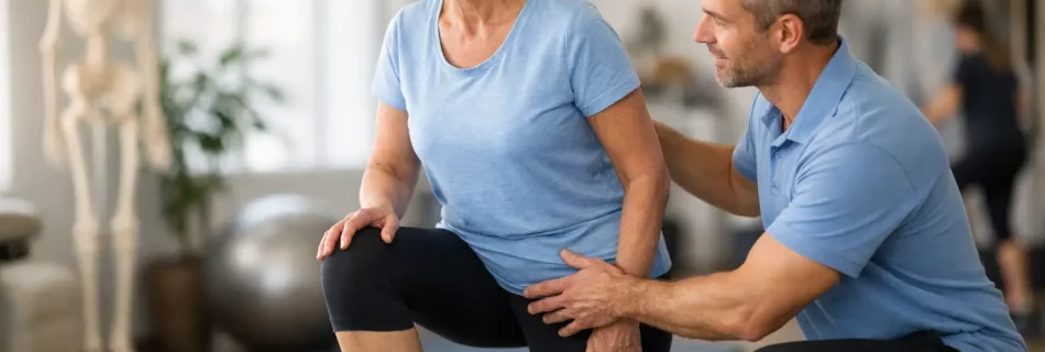 Physiotherapie bei Hüftarthrose: aktiv belastbar