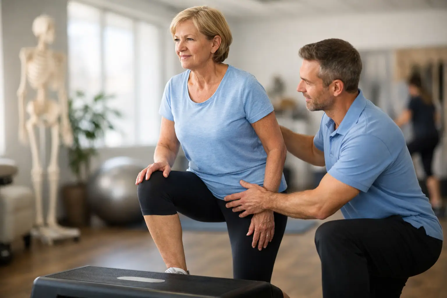 Physiotherapie bei Hüftarthrose: aktiv belastbar