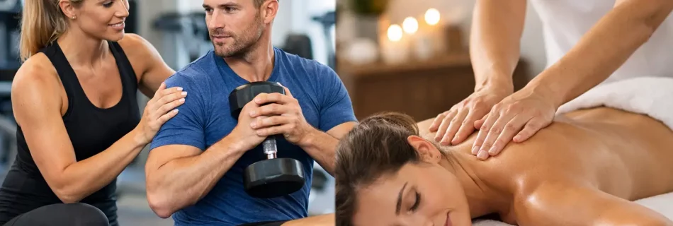 Trainingstherapie oder Massage bei Schmerzen?