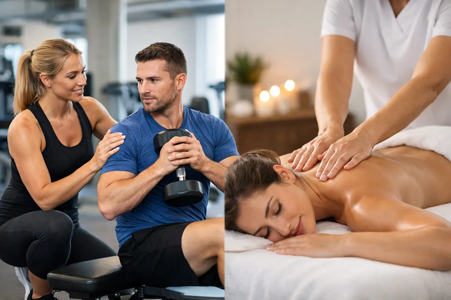 Trainingstherapie oder Massage bei Schmerzen?