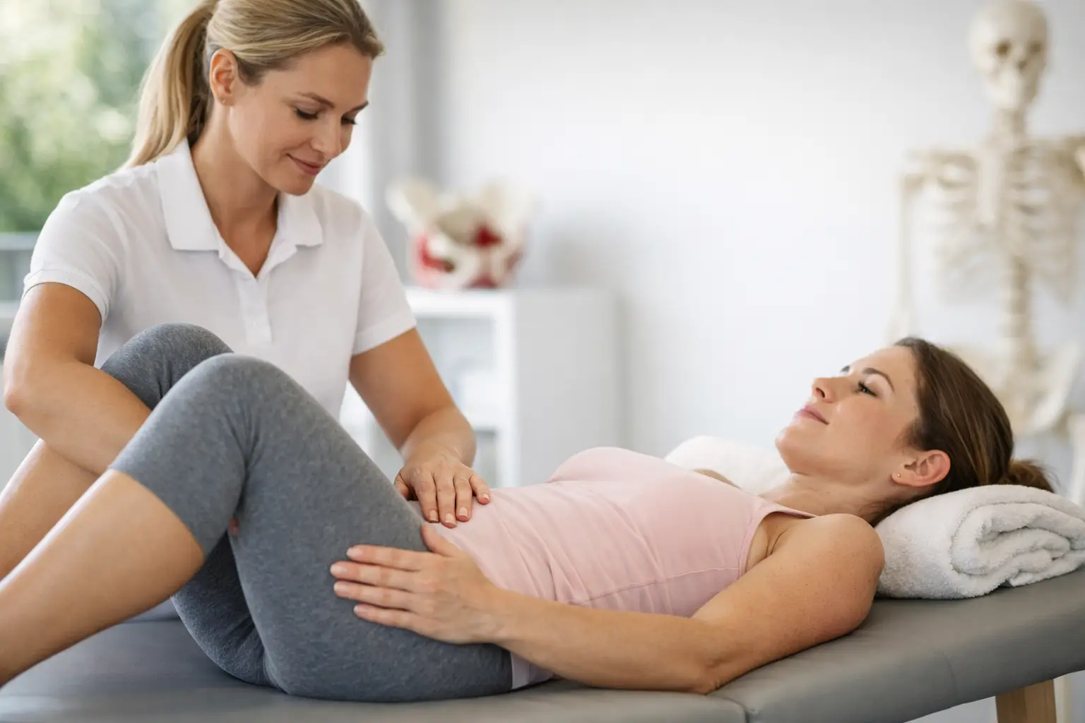 Physiotherapie für den Beckenboden sinnvoll nutzen