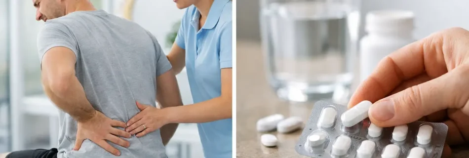 Physiotherapie oder Schmerzmittel bei Rückenschmerz?