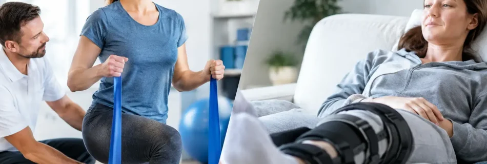 Rehabilitation versus Schonung nach Operation