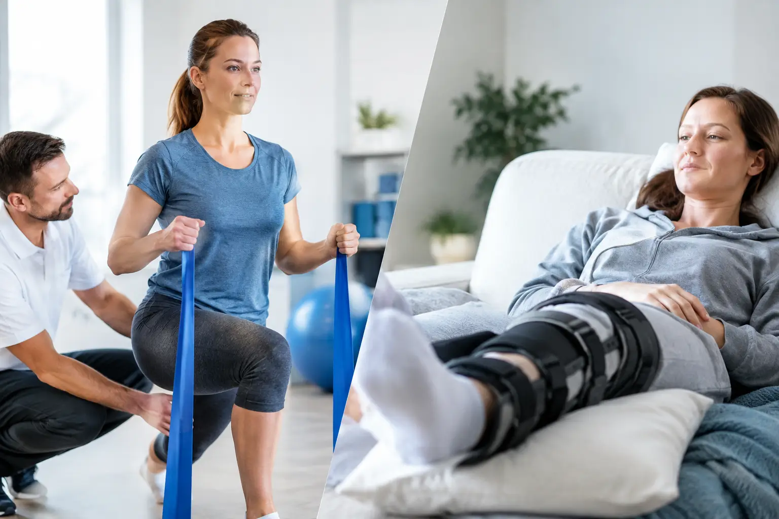 Rehabilitation versus Schonung nach Operation